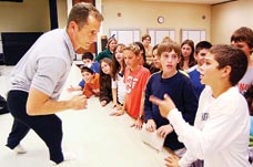 Meeting Lloyd the Motivational Speaker